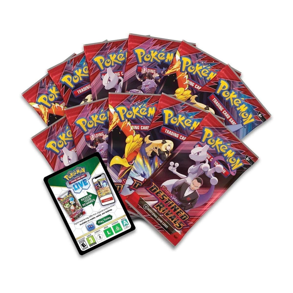 Pokemon TCG Scarlet & Violet - Destined Rivals Elite Trainer Box – Complete Trainer Kit with Accessories