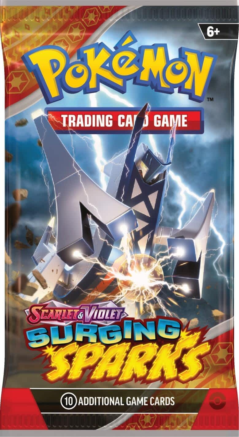 Pokemon TCG Scarlet & Violet - Surging Sparks Elite Trainer Box – Complete Trainer Kit with Accessories