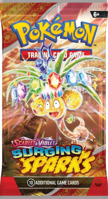 Pokemon TCG Scarlet & Violet - Surging Sparks Elite Trainer Box – Complete Trainer Kit with Accessories