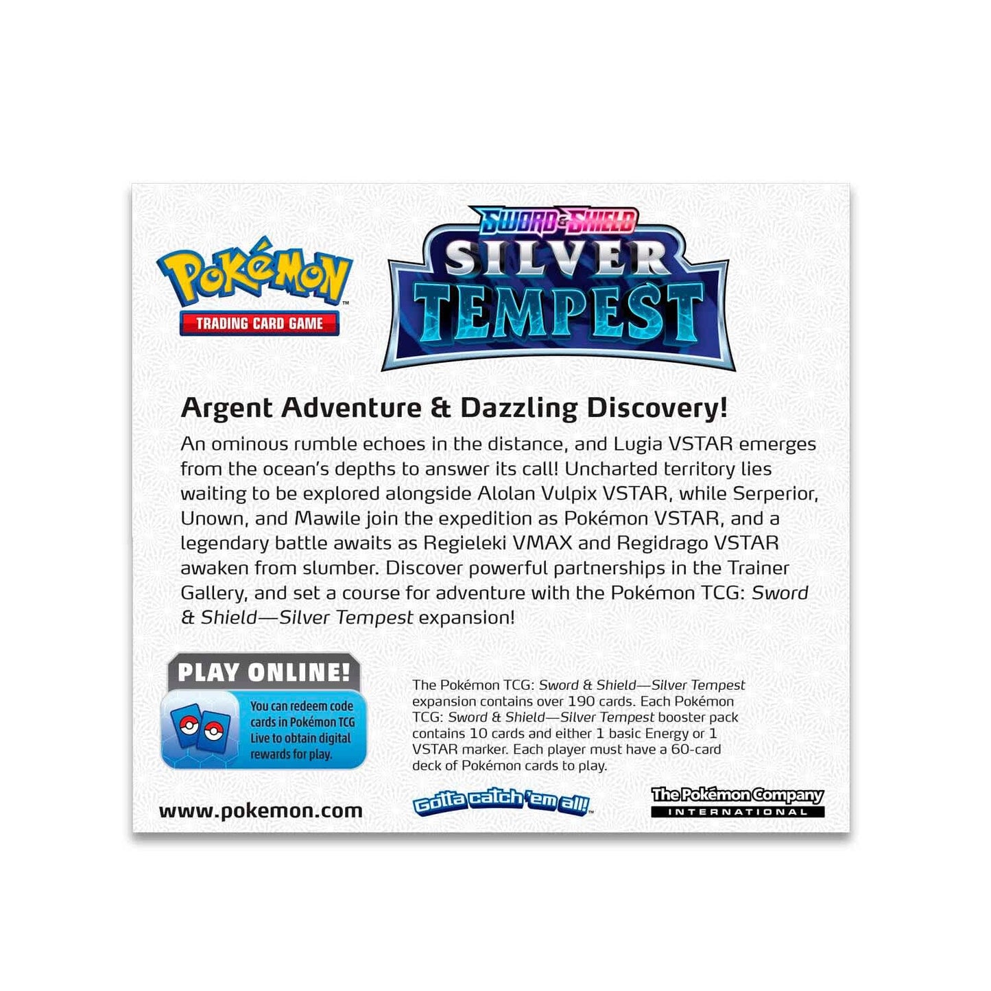 Japanese Pokemon TCG Sword & Shield - Silver Tempest Booster Box – Rare & Exclusive Cards
