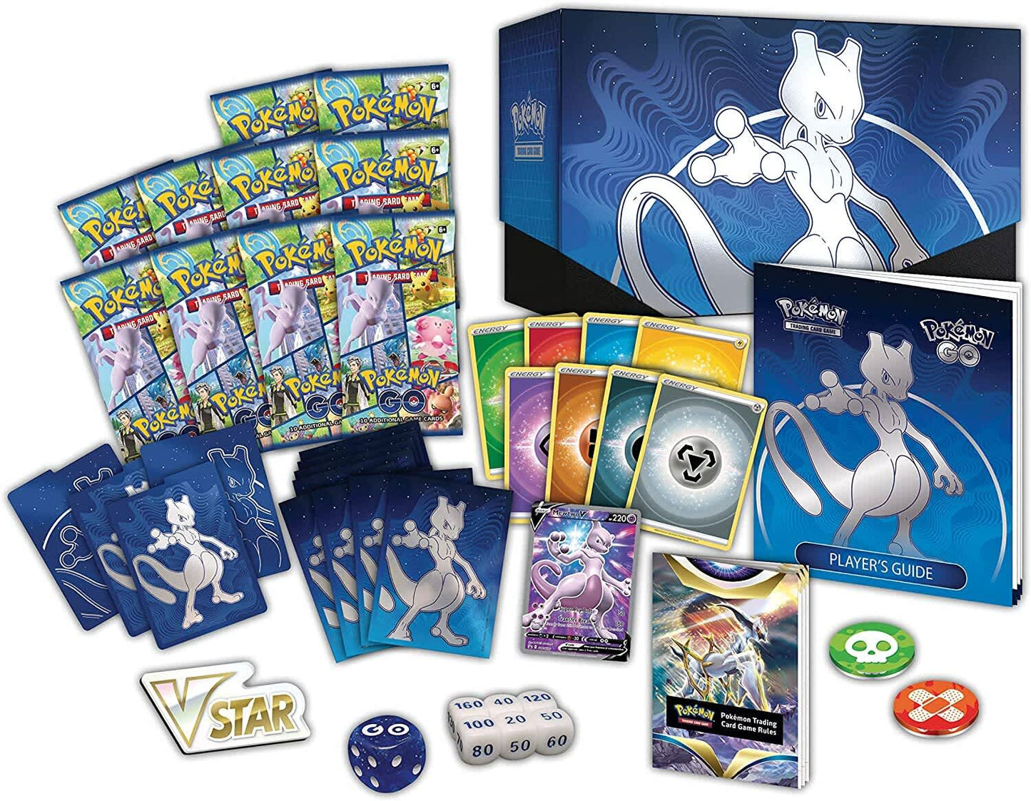Pokemon TCG Sword & Shield - Pokemon GO Elite Trainer Box – Complete Trainer Kit with Accessories