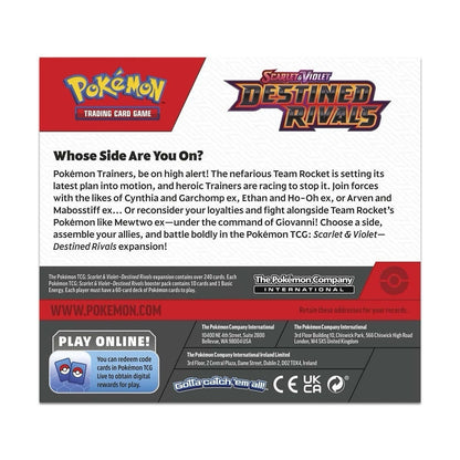 Pokemon TCG Scarlet & Violet - Destined Rivals Booster Display Box – Official Pokemon TCG Product