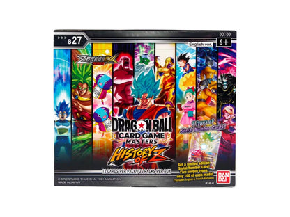 Japanese Dragon Ball Super TCG - History of Z Booster Box (DBS-B27) – Rare & Exclusive Cards