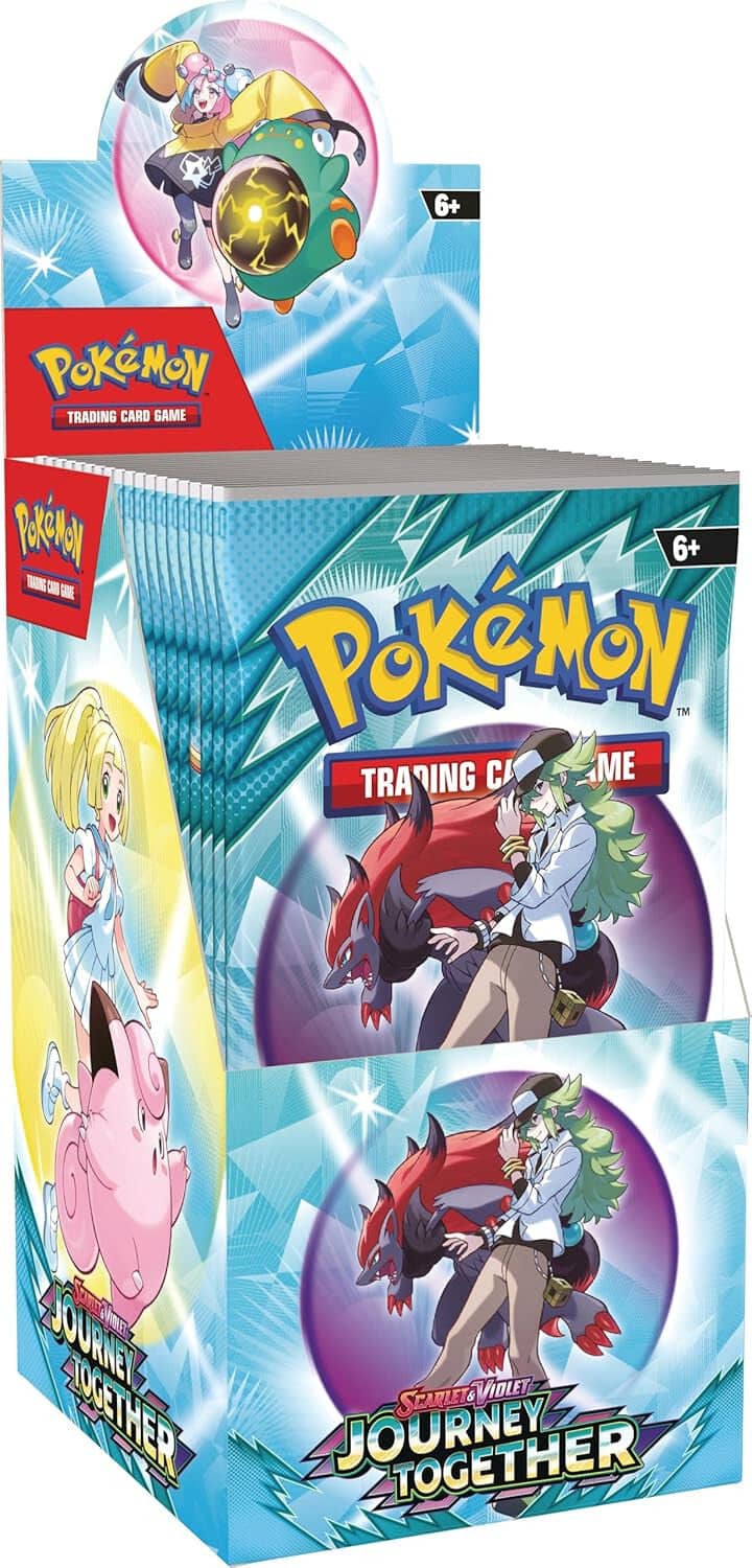 Japanese Pokemon TCG Journey Together Half - Booster Box – Rare & Exclusive Cards
