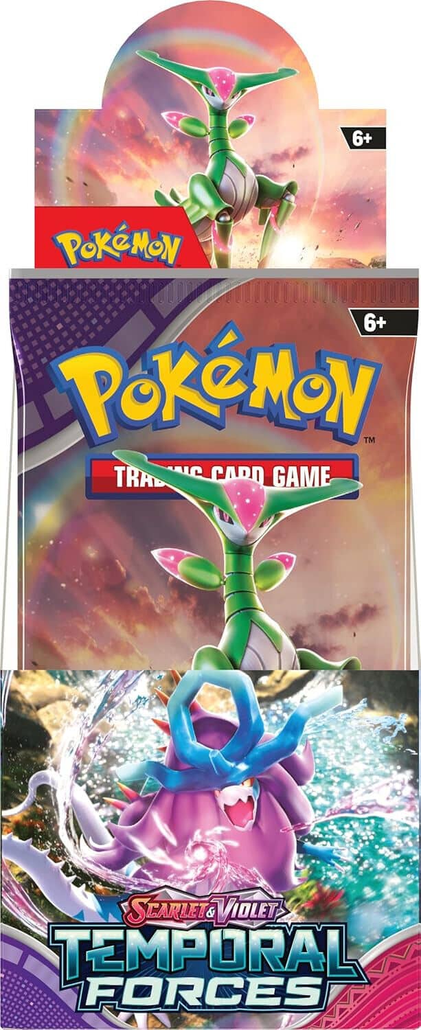 Japanese Pokemon TCG Temporal Forces Half - Booster Box – Rare & Exclusive Cards