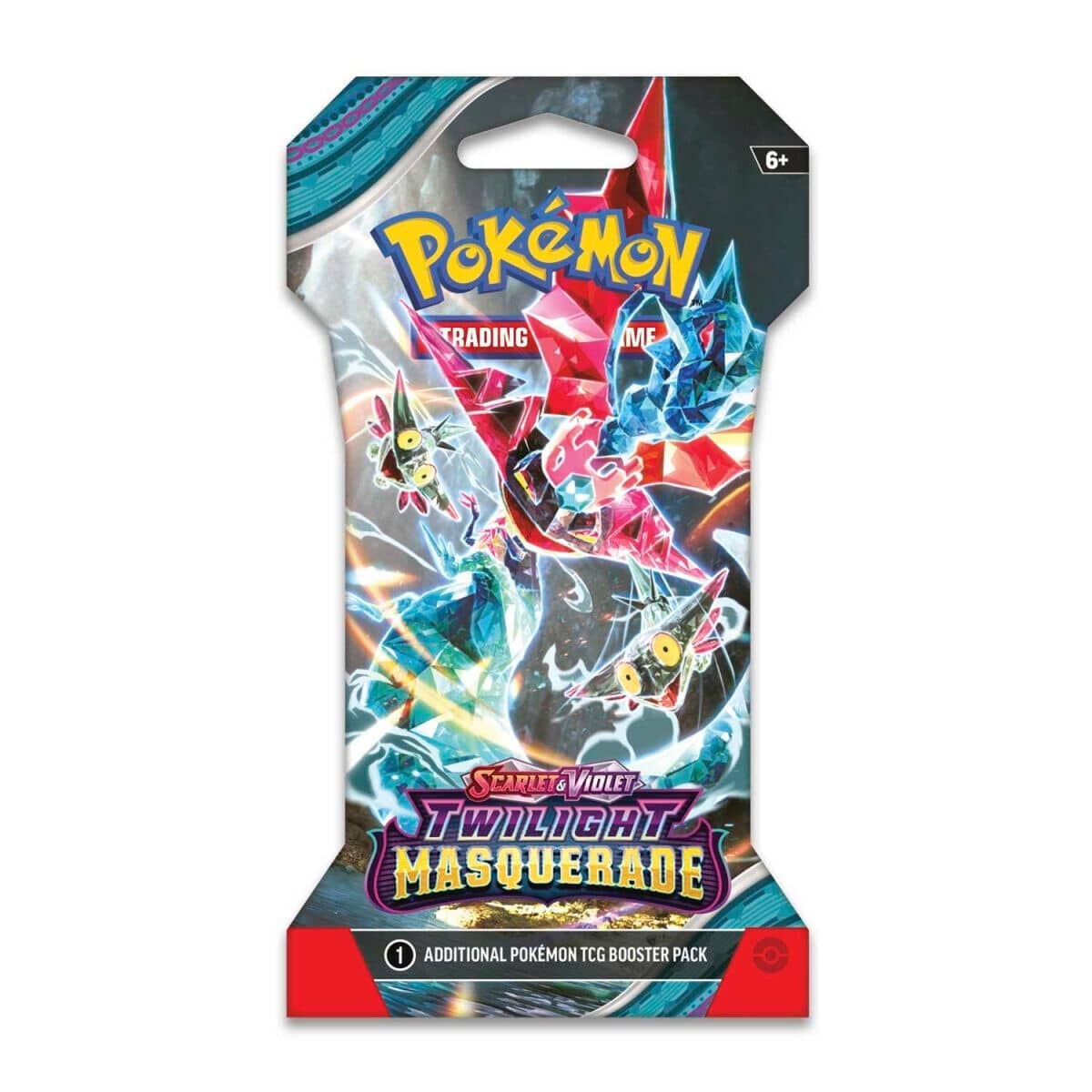 Pokemon TCG Twilight Masquerade Sleeved - Booster Packs SET OF 4 – Authentic Japanese Pokemon Cards
