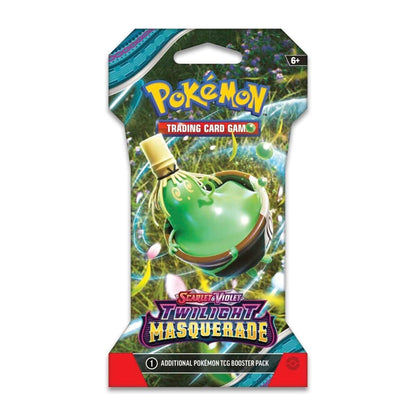 Pokemon TCG Twilight Masquerade Sleeved - Booster Packs SET OF 4 – Authentic Japanese Pokemon Cards