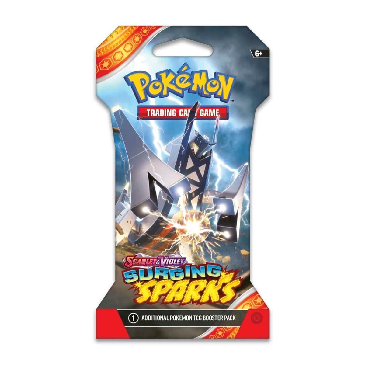Pokemon TCG Surging Sparks Sleeved - Booster Packs SET OF 4 – Authentic Japanese Pokemon Cards