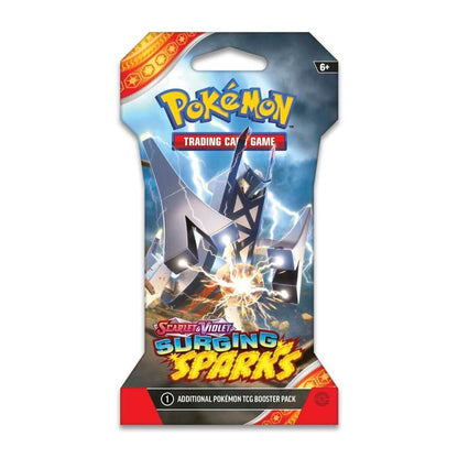 Pokemon TCG Surging Sparks Sleeved - Booster Packs SET OF 4 – Authentic Japanese Pokemon Cards