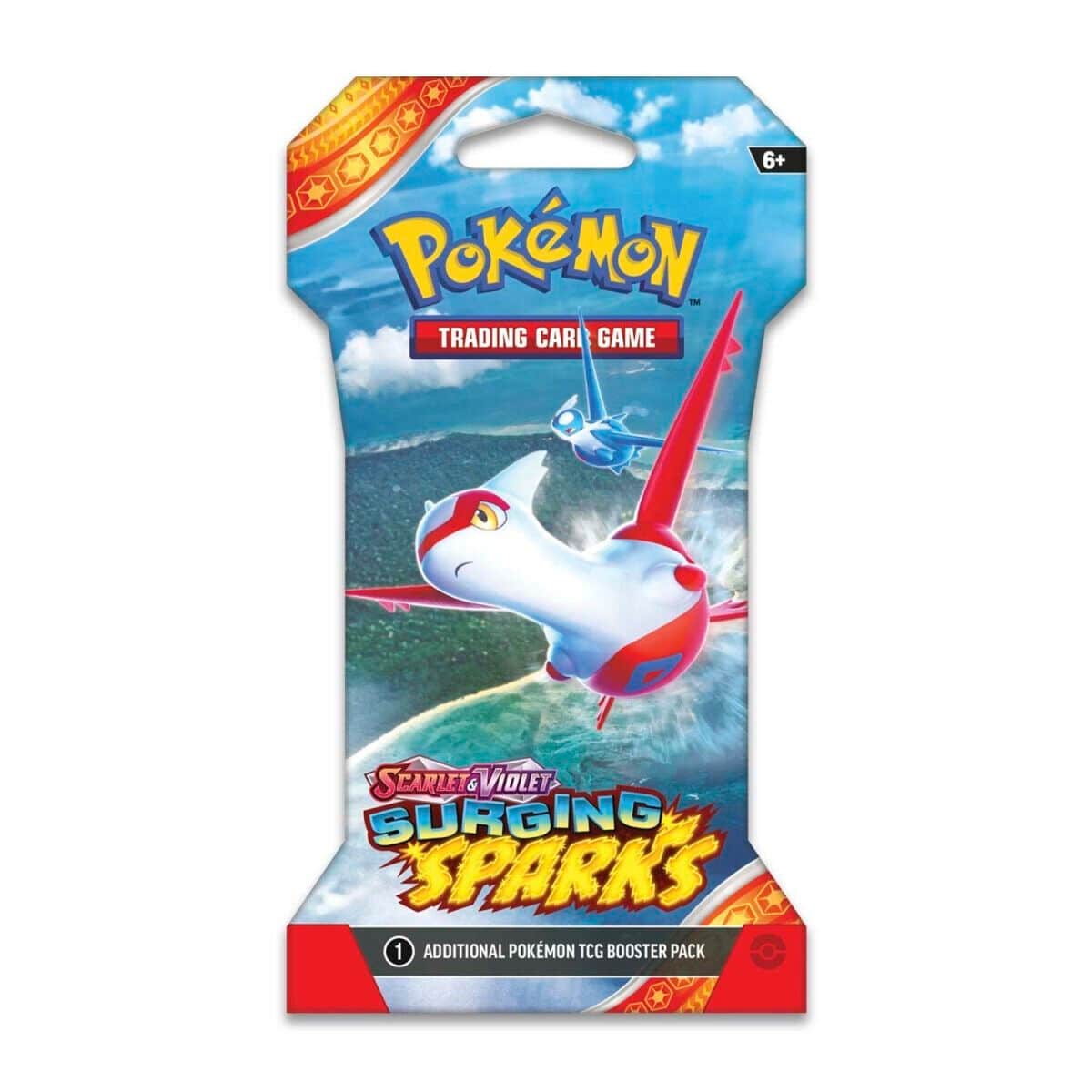 Pokemon TCG Surging Sparks Sleeved - Booster Packs SET OF 4 – Authentic Japanese Pokemon Cards