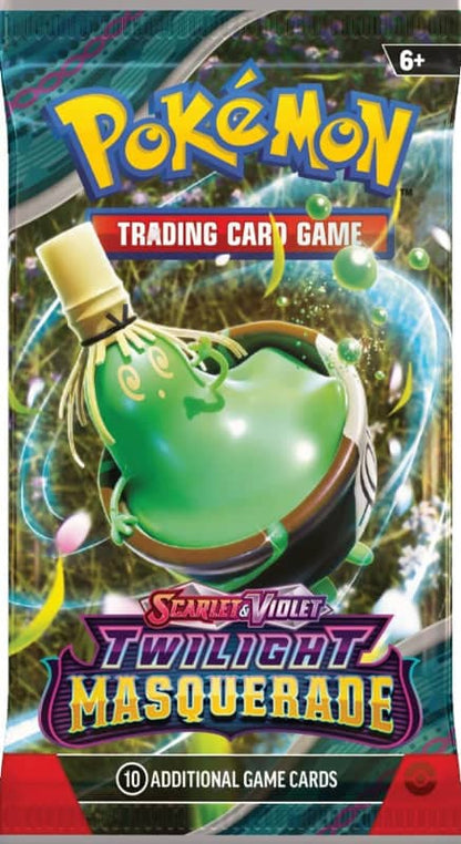 Pokemon TCG - Twilight Masquerade Booster Pack – Authentic Japanese Pokemon Cards