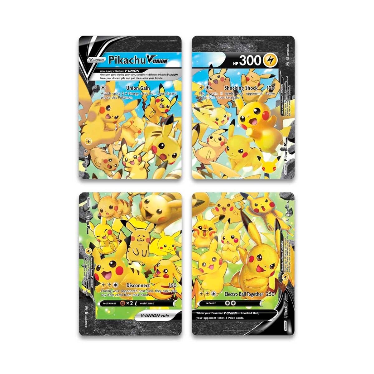 Pokemon TCG Pikachu V-Union Celebrations Special Collection Box 151 – Official Pokemon TCG Product