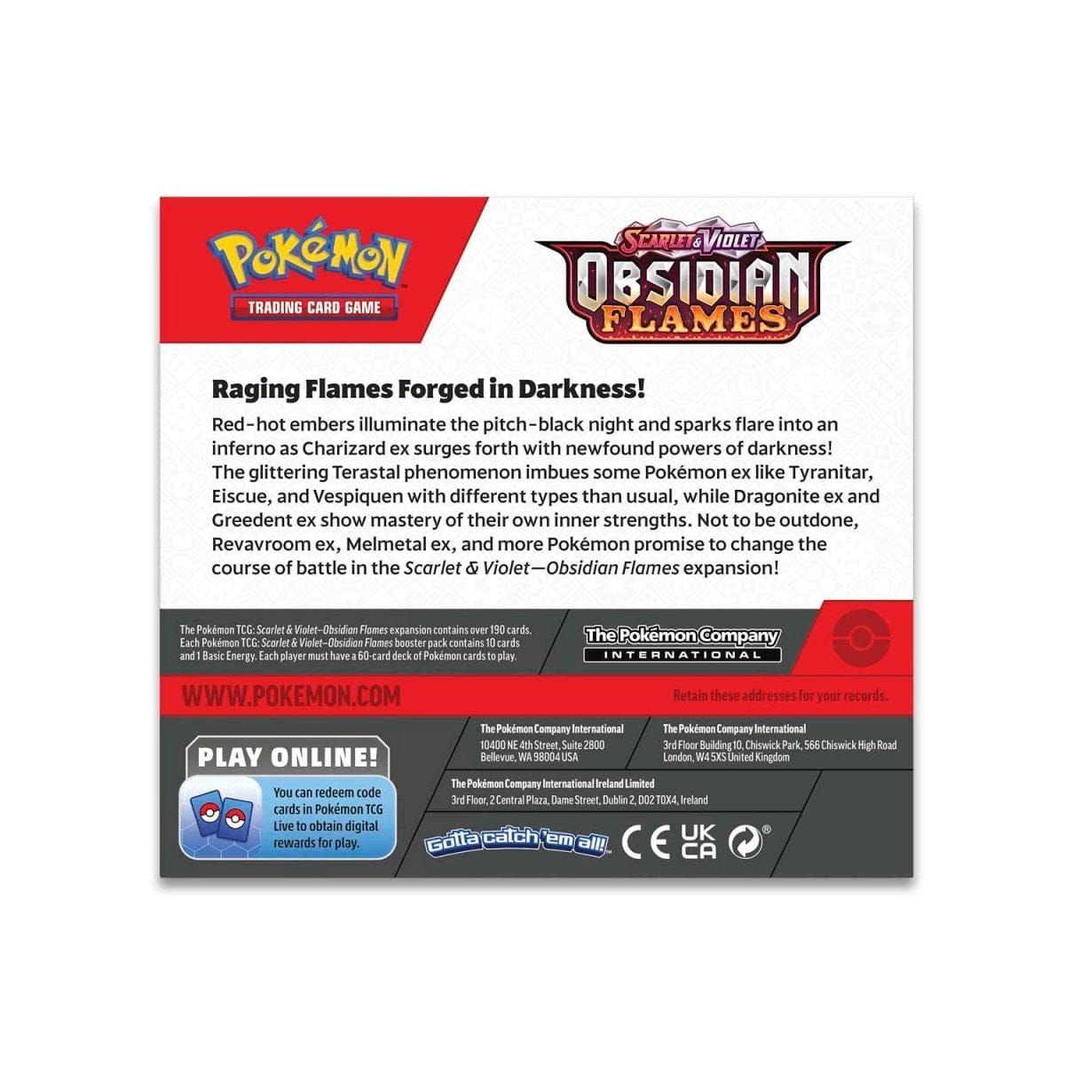Japanese Pokemon TCG Scarlet & Violet - Obsidian Flames Booster Box – Rare & Exclusive Cards