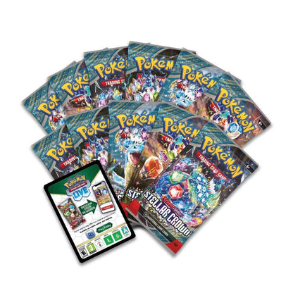Pokemon TCG Scarlet & Violet - Stellar Crown Pokemon Center Elite Trainer Box – Complete Trainer Kit with Accessories