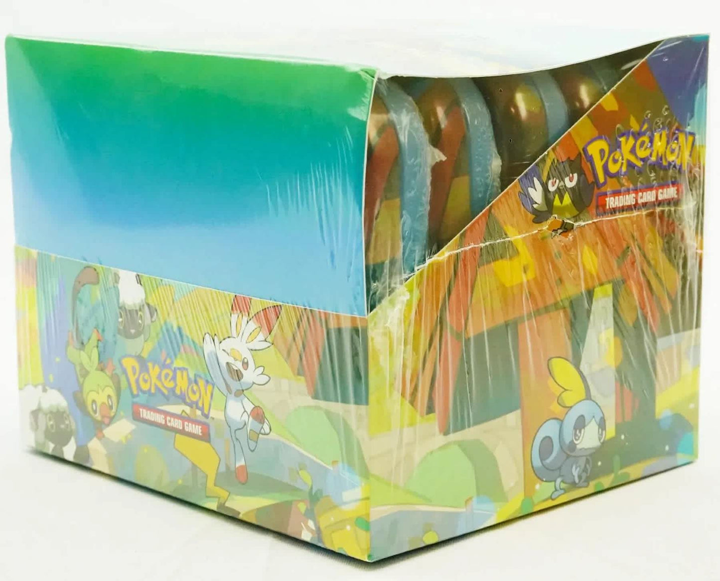 Pokemon Galar Pals 10 Mini Tin Display – Official Pokemon TCG Product