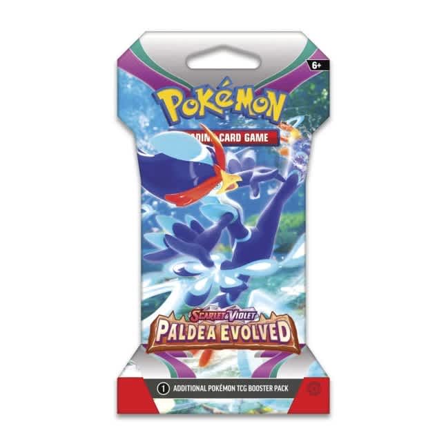 Pokemon Scarlet & Violet Paldea Evolved Blister Pack 144 Pack Case – Official Pokemon TCG Product