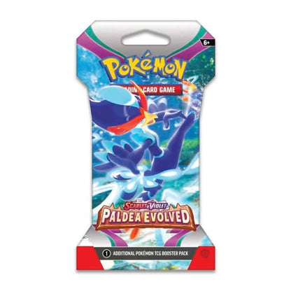 Pokemon Scarlet & Violet Paldea Evolved Blister Pack 144 Pack Case – Official Pokemon TCG Product