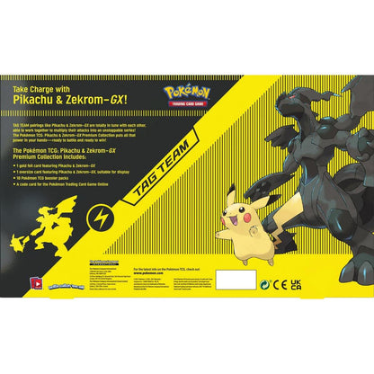 Pokemon Trading Card Game: Pikachu and Zekrom-GX Premium Collection – Official Pokemon TCG Product