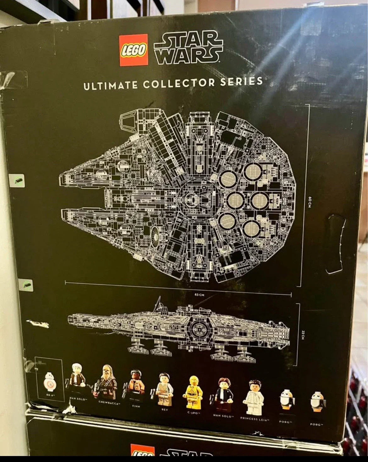 LEGO 75192 Star Wars Ultimate Millennium Falcon Building Kit 7541 Piece SEALED