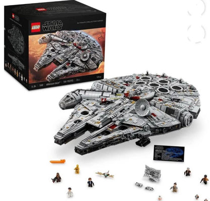 LEGO 75192 Star Wars Ultimate Millennium Falcon Building Kit 7541 Piece SEALED